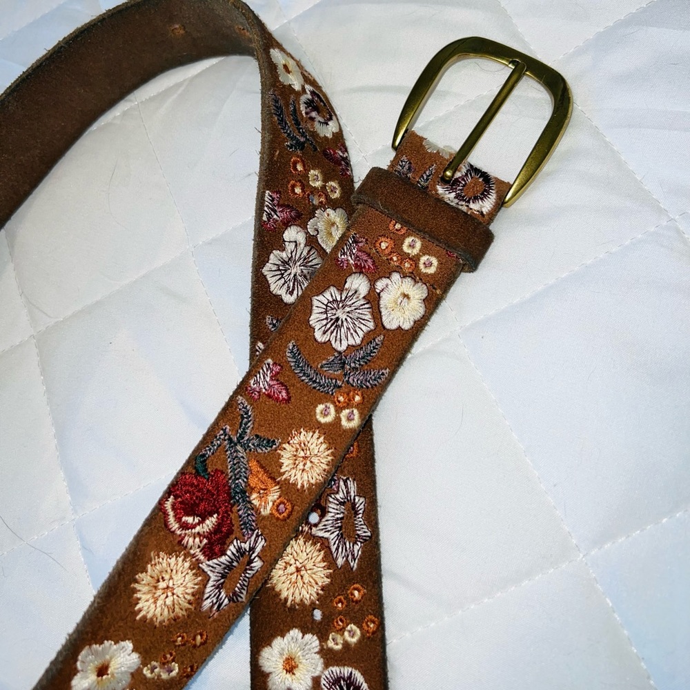 Embroidered Belt